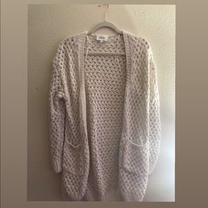 A Cream Colored Cardigan
